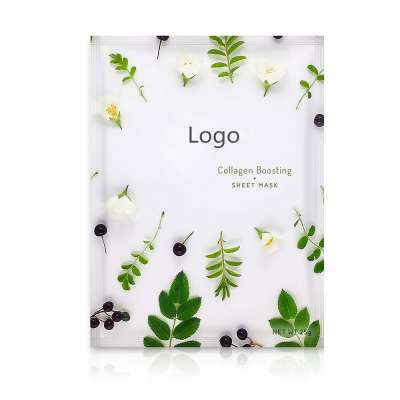 OEM Private Label Collagen Boosting Sheet Facial Mask