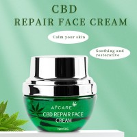 Organic Own Private Label Cbd Repair Face Cream Anti Wrinkle Anti Aging Skin Whitening Acne Caro Face Cream