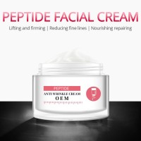 Private Label Skin Care Peptide Organic Anti-Aging Moisturizer Face Cream