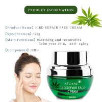 an All-Natural Botanical Scented Laboratory Hemp Extract to Repair Body Damage 24K Face Cream Dark Skin